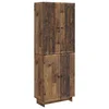 Set ormara 2 pcs Staro drvo 66 x 34,5 x 90 cm Konstruirano drvo