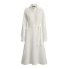 Lauren Ralph Lauren Dolga srajca CLASSIC  bela