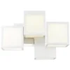 Brilliant - LED plafonjera CUBIX 5xLED/7,6W/230V 3000K bela