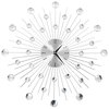 Zidni sat s kvarcnim mehanizmom moderni dizajn 50 cm