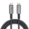 shumee Kabel USB-C USB-C Akyga AK-USB-45 8k@60Hz 4k@120Hz 40Gbps USB4 PD 240W e-Mark 1m