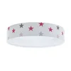 LED prigušiva svetiljka GALAXY KIDS LED/24W/230V zvezdice bela/ružičasta/siva +daljinski upravljač