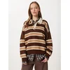 Happiness Istanbul Pulover Pullover temno rjava
