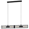 EGLO Viseća lampa REDCLIFFE 4xE27 108 cm crna rešetka 43534