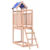 Vidaxl Igralna stolpnica Rjava 52,5 x 110,5 x 215 cm Trdni Douglas les