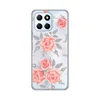 Silikonska maska za Honor X6 Elegant Roses Print Skin providna