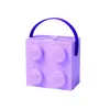 LEGO KUTIJA ZA UŽINU SA RUČKOM: LAVANDA