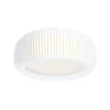 Plafonjera STRIPES 2xE27/40W/230V O 55 cm bela/krem