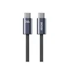 WDC-23 Kabl 3.1 USB tip C M/M 1m za Super brzo punjenje 240W/480Mbps, crni