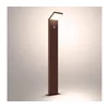 Brilagi - LED spoljašnja svetiljka sa senzorom RIANO LED/8W/230V braon IP65 80 cm