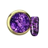 NAIL ART ALUFLAKES-VIOLET FEVER ukrasne ljubičaste aluminijumske pahuljice|MAKEAR COSMETICS| Kozmo