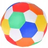 JOKOMISIADA Mehka pisana plišasta žoga iz eko usnja, 15 cm, krpa ZA5682