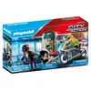 Playmobil Policijsko motorno kolo: zasledovanje roparja