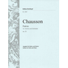 CHAUSSON: POEME OP.25,VL+PIANO NOTE