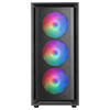 TACENS MARS MC-AIR 4x120mm FRGB ATX midi-tower ohišje - črna