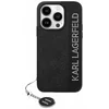 Etui za telefon Karl Lagerfeld iPhone 15 Pro Max 6.7 črna barva, KLHCP15XPSAKDGCK