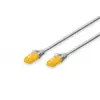 CAT 6A U-UTP patch cord, Cu, LSZH AWG 26/7, length 2 m, color grey