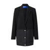 KARL LAGERFELD JEANS Blazer črna/črn denim