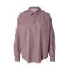 PIECES Bluza PCEMMY čokolada / rosé
