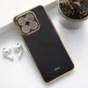 Maska za telefon Fresh Electroplated za Honor X6b, Crna