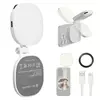 K&F Magnetic Selfie Light with 360°Rotation & Mirror, CRI95+ Foldable Phone Ring Light