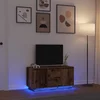 TV ormarići s LED svjetlima 2 kom boja drva 100x41x50 cm