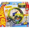 Hot Wheels DIRKALNA STEZA CITY SNAKE + AVTO VROČA KOLESA 4+