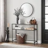 Hanah Home Komoda By-4, 90x80x30 cm, Crna