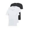 JACK & JONES Majica, črna, bela