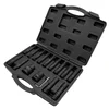 Komplet udarnih nastavkov Hex, Torx in E-nastavkov CrMo 16 kosov