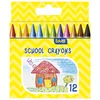 Boje voštane 12boja kartonska kutija color educa blister