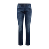 JACK & JONES Kavbojke GLENN FOX, modra