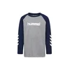 Hummel Funkcionalna majica marine / pegasto siva / bela