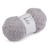 Pletena preja nopka Lia 100 g - svetlo siva
