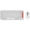 LOGITECH POP ICON COMBO - OFF WHITE - US INTL - BT - INTNL-973