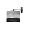 Zidna lampa HELEN 1xE27/15W/230V crna/siva/srebrna
