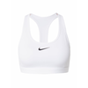 NIKE Športni nederček Swoosh, bela