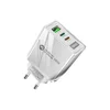 Univerzalni USB brzi punjač 58W 2xUSB-C PD + USB-A QC 3.0 ( USBP371 )
