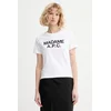 Bombažna kratka majica A.P.C. T-SHIRT CROP MANCHE COURTE MADAME APC