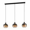 EGLO viseća lampa OILELLA 3xE27 95 cm crna smeđa 99615