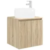 Umivaonik s policom Hrast sonoma 49,5 x 44,5 x 66 cm