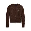 Polo Ralph Lauren Pletena jopa rjava