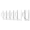 6-piece beer mug set, made of glass, 485ml, Reno - Borgonovo