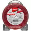 MAKITA Štiridelna najlonska nitka rdeča E-01828