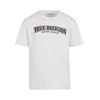 True Religion Majica Nu Brush črna/bela