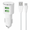 LDNIO Auto punjač DL-C29 2xUSB 5V / 3.4A +kabl