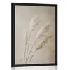 Plakat suha pampaška trava - 30x45 black