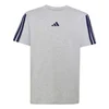 Adidas J 3S TEE 160, dječija majica, siva KRG92