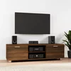 vidaXL TV omarica rjav hrast 140x40,5x35 cm inženirski les