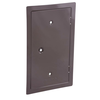 ANTIĆ KOSTA Vrata dimnjaka Plastificirana-HV lim 130x260mm, Braon